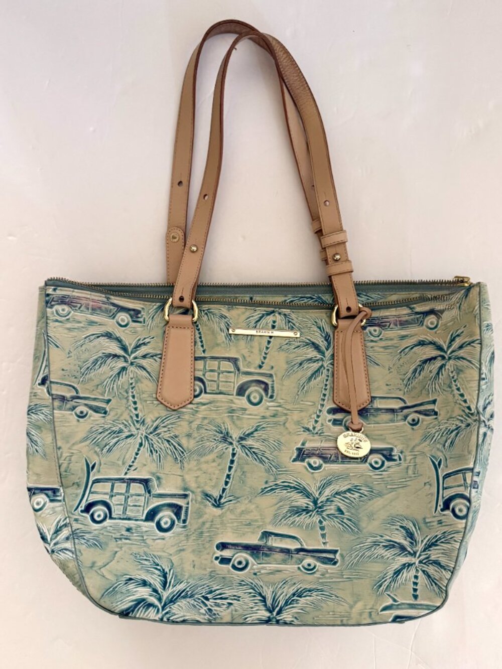 Brahmin Willa Carryall Copa Cabana Tote - Picture 2 of 7